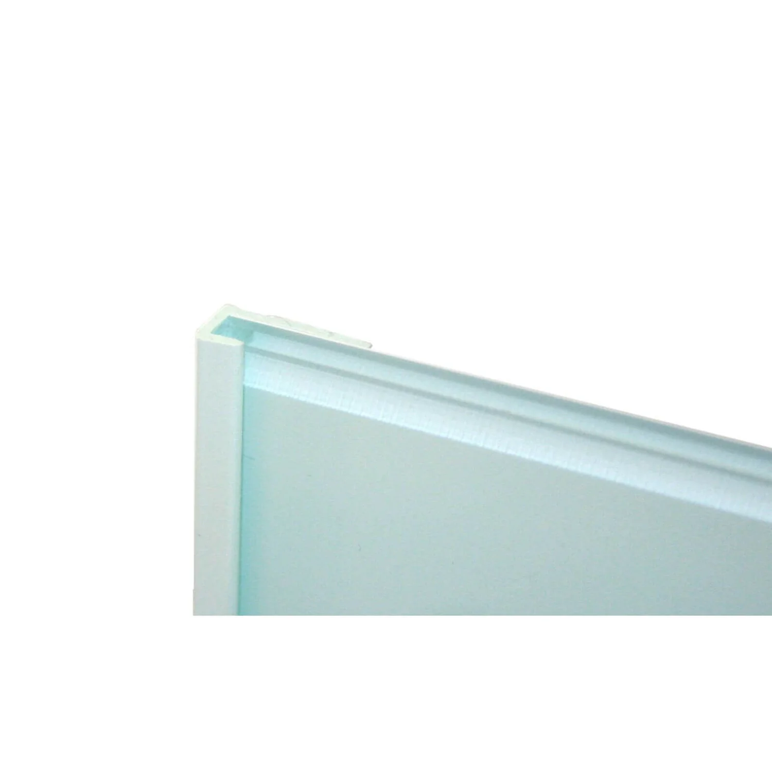 Zenolite Colour Matched PVC Edge Cap - 2500mm - Glacier 1 Zenolite Colour Matched PVC Edge Cap - 2500mm - Glacier