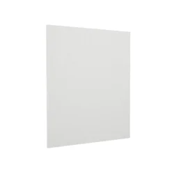 High Gloss Slab White Integrated Oven Tower (597x716)