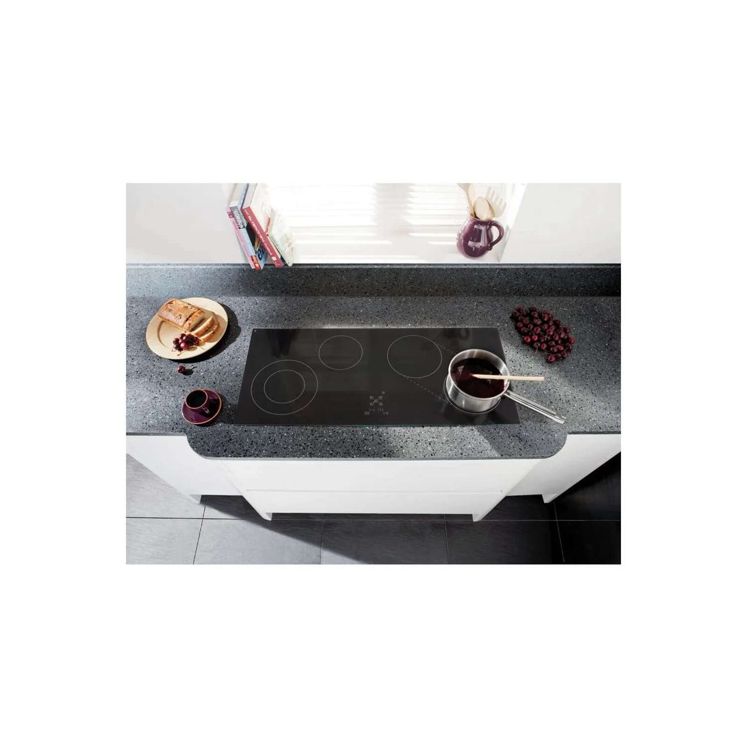 Minerva Nimbus Grey Hob Splashback - 90 X 75 X 1.2cm 3 Minerva Nimbus Grey Hob Splashback - 90 X 75 X 1.2cm - Image 3