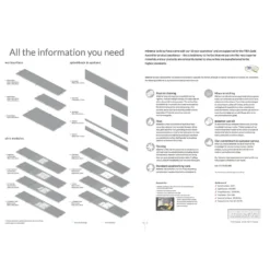 Minerva White Splashback - 305 X 60 X 1.2cm -Hoove Kitchen Shop 12811570 1864832985179604