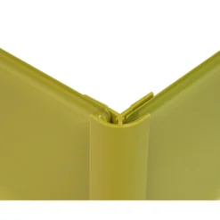 Zenolite Colour Matched PVC External Corner - Splashback Profile - 1250mm - Forest