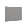 High Gloss Slab Grey Integrated Extractor Door (597x445)