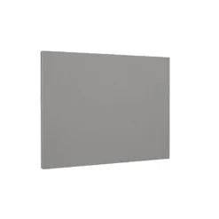 High Gloss Slab Grey Integrated Extractor Door (597x445)