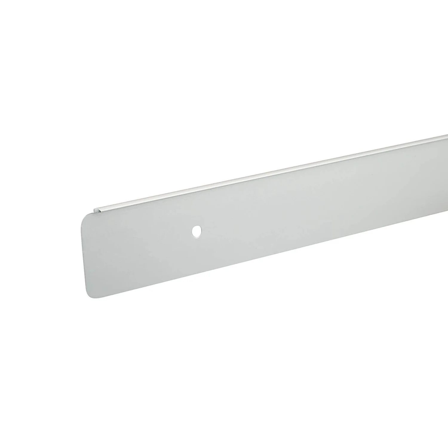 Unika Worktop End Cap - Silver - 38 X 6mm 1 Unika Worktop End Cap - Silver - 38 X 6mm