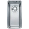 Franke Kubus Silver Reversible Kitchen Sink - 0.5 Bowl