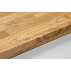 None Golden Oak Kitchen Worktop - Profile Edge - 300 X 60 X 3.8cm -Hoove Kitchen Shop 12816820 9894833225669240