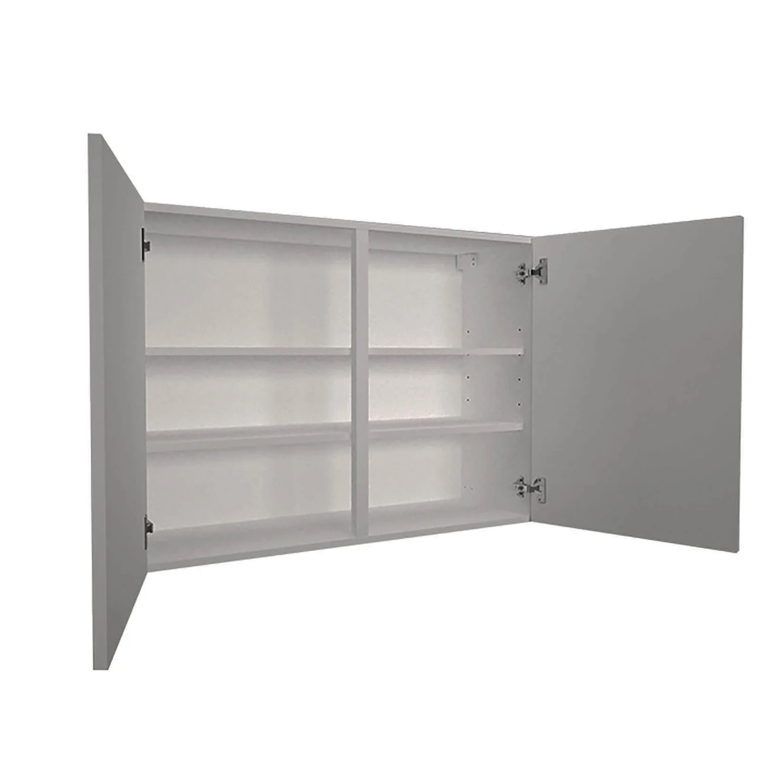 High Gloss Slab Grey 800mm Wall Unit 2 High Gloss Slab Grey 800mm Wall Unit - Image 2