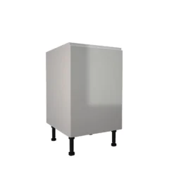 Handleless Grey Gloss 500mm Base Unit