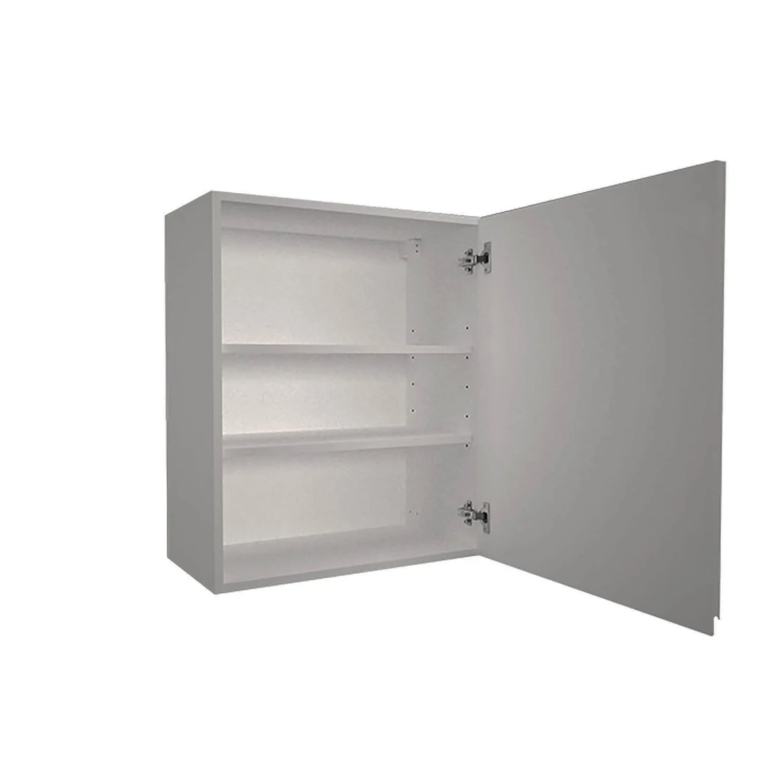 Handleless Grey Gloss 600mm Wall Unit 2 Handleless Grey Gloss 600mm Wall Unit - Image 2