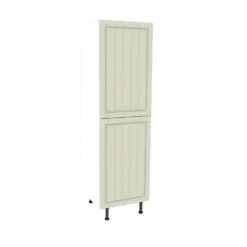 Country Shaker Cream 600mm Larder 50:50 Fridge Freezer Unit