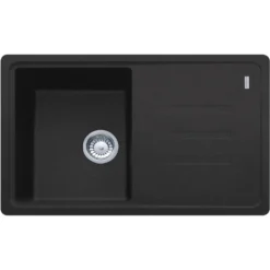 Carron Phoenix Debut 100 Sink - Onyx Black