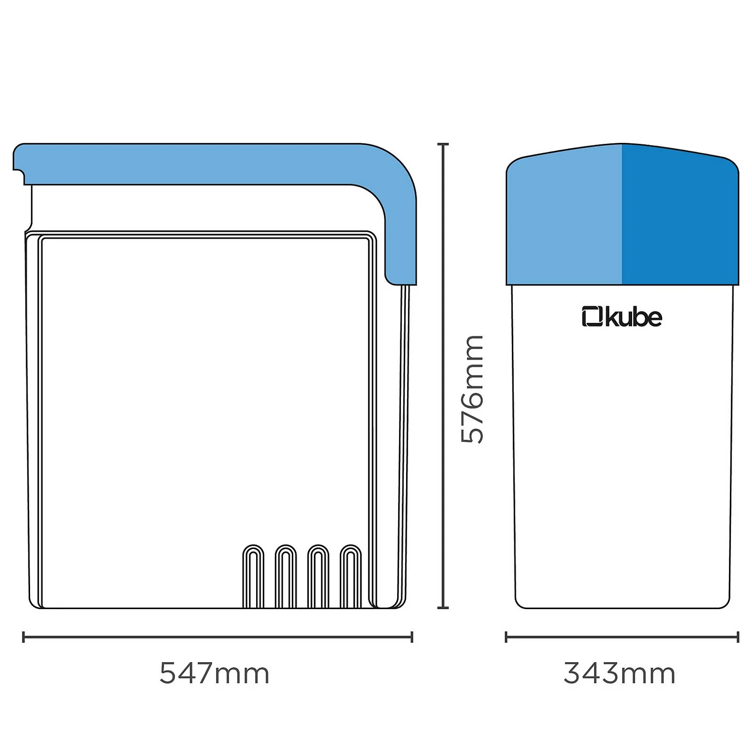 Kube II Non-Electric Water Softener - For Households With Up To 4 Bathrooms 8 Kube II Non-Electric Water Softener - For Households With Up To 4 Bathrooms - Image 8