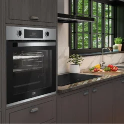 Beko AeroPerfect™ RecycledNet™ BBRIE22300XD Built In Electric Single Oven - Stainless Steel -Hoove Kitchen Shop 13481835 3474914601084461
