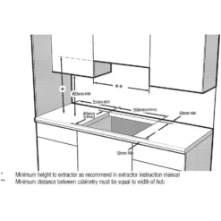 Beko HIC64102 58cm Ceramic Hob - Black -Hoove Kitchen Shop 13481837 1214944138566583