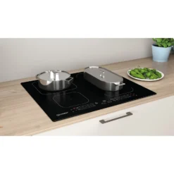 Indesit IB65B60NE 59cm Induction Hob - Black -Hoove Kitchen Shop 13481861 4744914607199325