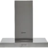 Indesit IHBS6.5LMX 60 Cm Chimney Cooker Hood - Stainless Steel