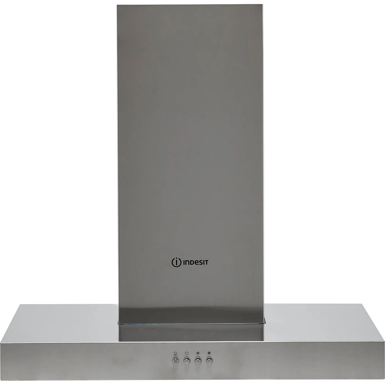 Indesit IHBS6.5LMX 60 Cm Chimney Cooker Hood - Stainless Steel 1 Indesit IHBS6.5LMX 60 Cm Chimney Cooker Hood - Stainless Steel