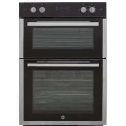 Hoover H-OVEN 300 HO9DC3UB308BI Built In Electric Double Oven - Black / Stainless Steel