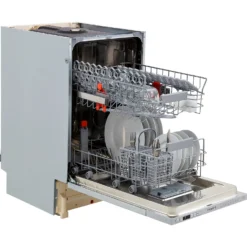 Hotpoint HSIC3T127UKN Fully Integrated Slimline Dishwasher - Silver Control Panel With Fixed Door Fixing Kit -Hoove Kitchen Shop 13481924 1684914605744895