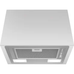 Hotpoint PCT64FLSS 53 Cm Canopy Cooker Hood - Silver -Hoove Kitchen Shop 13481926 1754914607626849