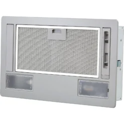 Hotpoint PCT64FLSS 53 Cm Canopy Cooker Hood - Silver -Hoove Kitchen Shop 13481926 6354914607570083