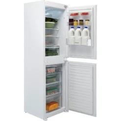 Hotpoint HBC185050F1 Integrated 50/50 Frost Free Fridge Freezer With Sliding Door Fixing Kit - White
