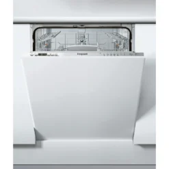Hotpoint HIC3C26WUKN Fully Integrated Standard Dishwasher - Stainless Steel Control Panel With Fixed Door Fixing Kit -Hoove Kitchen Shop 13481931 1884998243894723