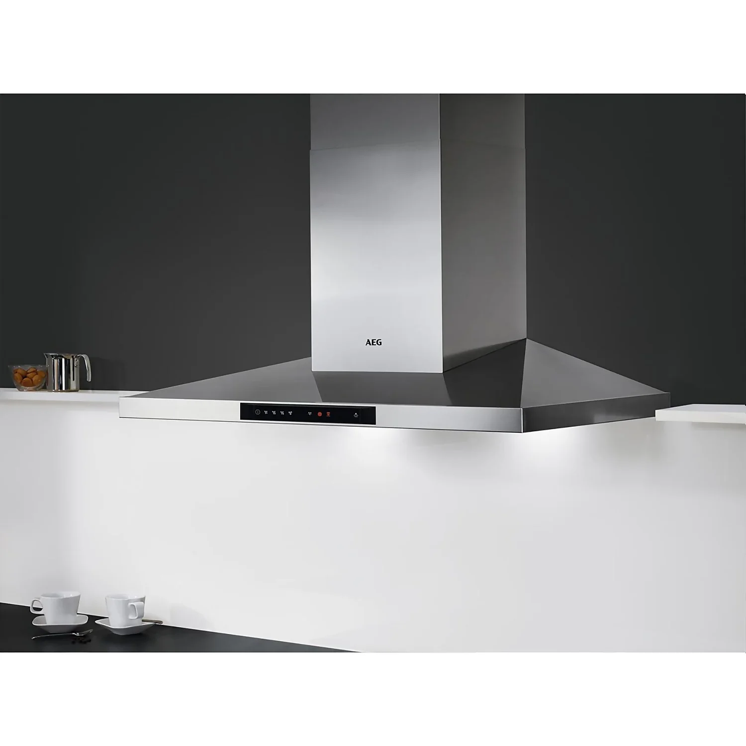 AEG DKB5960HM 90 Cm Chimney Cooker Hood - Stainless Steel 2 AEG DKB5960HM 90 Cm Chimney Cooker Hood - Stainless Steel - Image 2