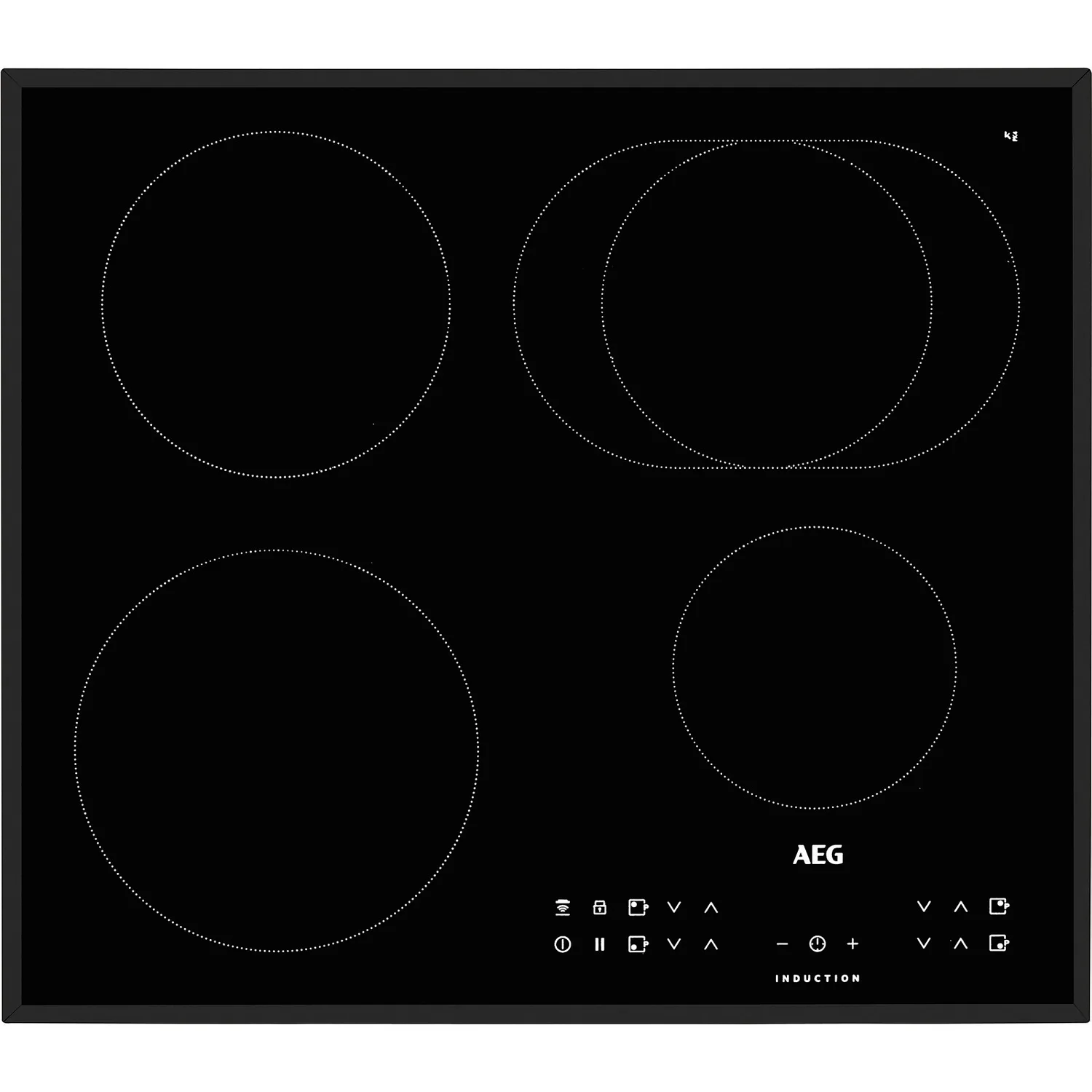 AEG IKB64311FB 59cm Induction Hob - Black 1 AEG IKB64311FB 59cm Induction Hob - Black