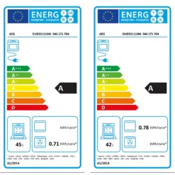 AEG DUB331110M Built Under Electric Double Oven - Stainless Steel -Hoove Kitchen Shop 13481939 1165029617769470