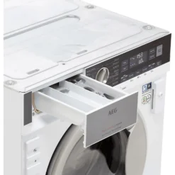 AEG L7WC8632BI Integrated 8Kg / 4Kg Washer Dryer With 1600 Rpm - White -Hoove Kitchen Shop 13481952 1854914605585292