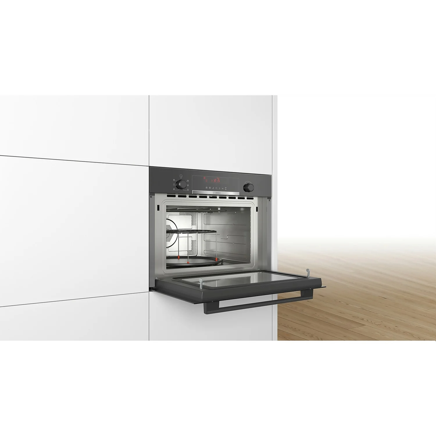 Bosch Serie 4 CMA583MB0B Built In Combination Microwave Oven - Black 2 Bosch Serie 4 CMA583MB0B Built In Combination Microwave Oven - Black - Image 2