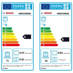 Bosch Serie 4 MBS533BS0B Built In Electric Double Oven - Stainless Steel -Hoove Kitchen Shop 13481962 1125029617831972
