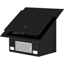 Bosch Serie 4 DWK67CM60B Angled Chimney Cooker Hood - Stainless Steel -Hoove Kitchen Shop 13481968 1794914608161032