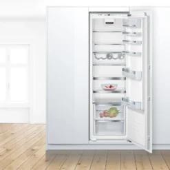 Bosch Serie 6 KIR81AFE0G Integrated Upright Fridge With Fixed Door Fixing Kit - White -Hoove Kitchen Shop 13481975 1854914602120925