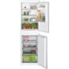 Bosch Serie 2 KIN85NSF0G Integrated 50/50 Frost Free Fridge Freezer With Sliding Door Fixing Kit - White