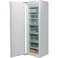 Bosch Serie 6 GIN81AEF0G Integrated Frost Free Upright Freezer With Fixed Door Fixing Kit