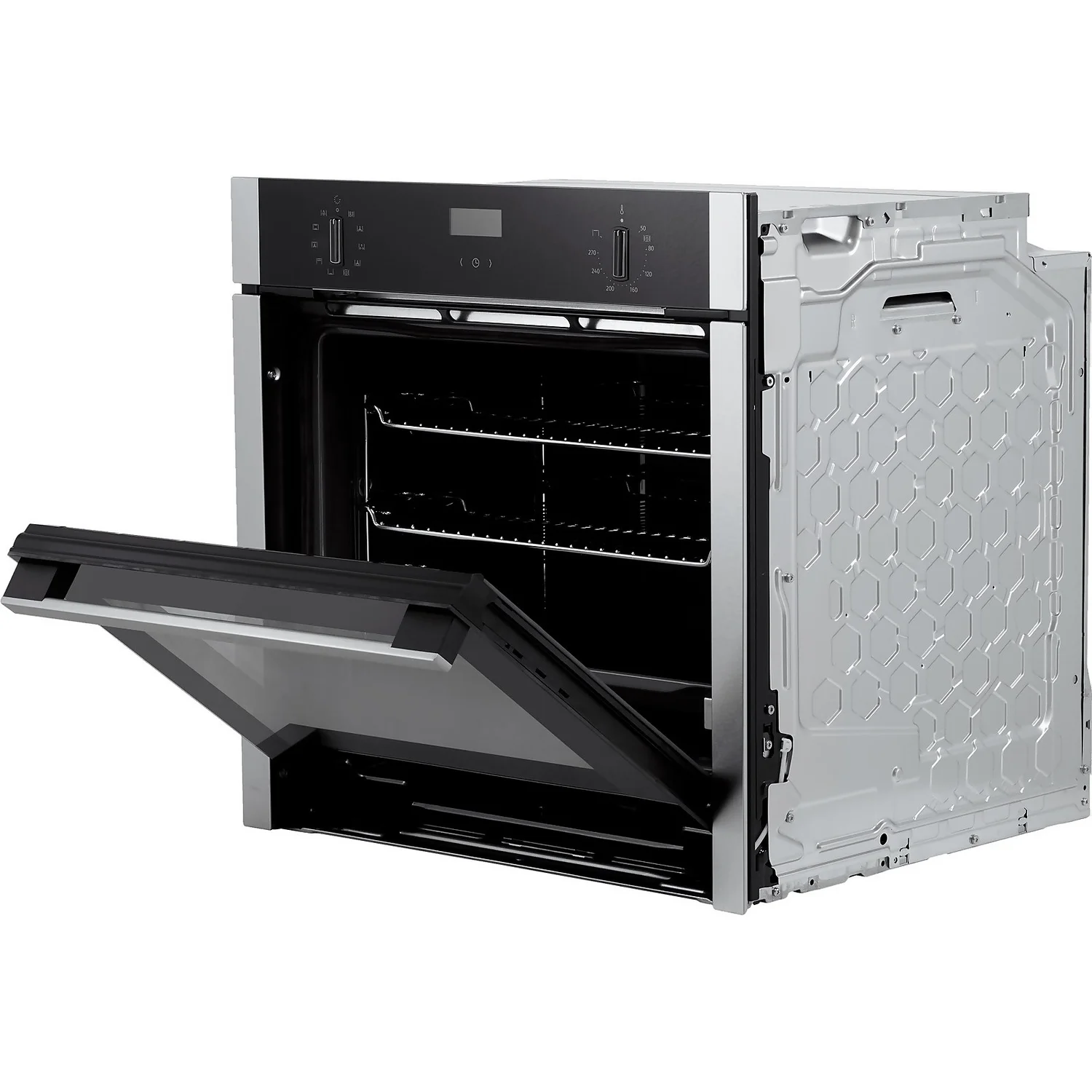 NEFF N50 Slide&Hide® B3ACE4HN0B Built In Electric Single Oven - Stainless Steel 2 NEFF N50 Slide&Hide® B3ACE4HN0B Built In Electric Single Oven - Stainless Steel - Image 2