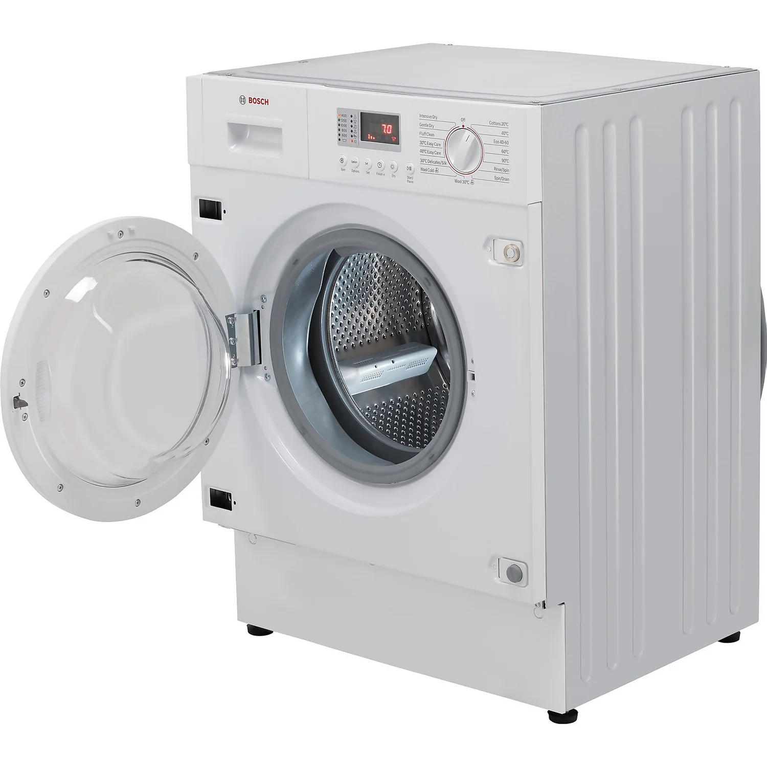 Bosch Serie 4 WKD28352GB Integrated 7Kg / 4Kg Washer Dryer With 1355 Rpm - White 2 Bosch Serie 4 WKD28352GB Integrated 7Kg / 4Kg Washer Dryer With 1355 Rpm - White - Image 2