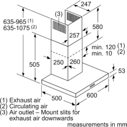 NEFF N50 D64BHM1N0B 60 Cm Chimney Cooker Hood - Stainless Steel -Hoove Kitchen Shop 13481989 2834914605512068