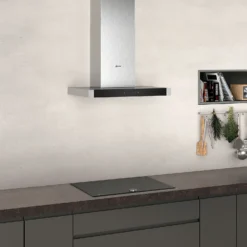 NEFF N50 D64BHM1N0B 60 Cm Chimney Cooker Hood - Stainless Steel -Hoove Kitchen Shop 13481989 5104914605466915