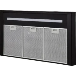 Elica ADELE-MATT BLK-60 60cm Chimney Cooker Hood - Matte Black -Hoove Kitchen Shop 13482012 5854914605521332