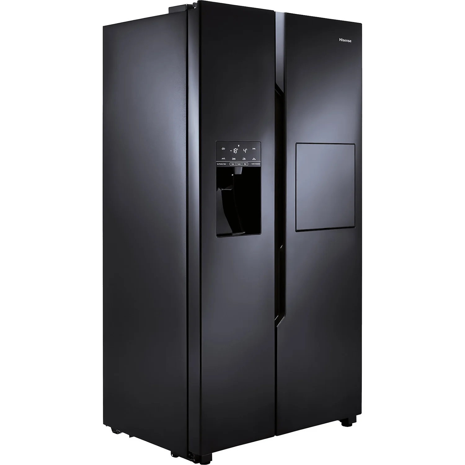 Hisense RS694N4BBF American Fridge Freezer - Black 2 Hisense RS694N4BBF American Fridge Freezer - Black - Image 2