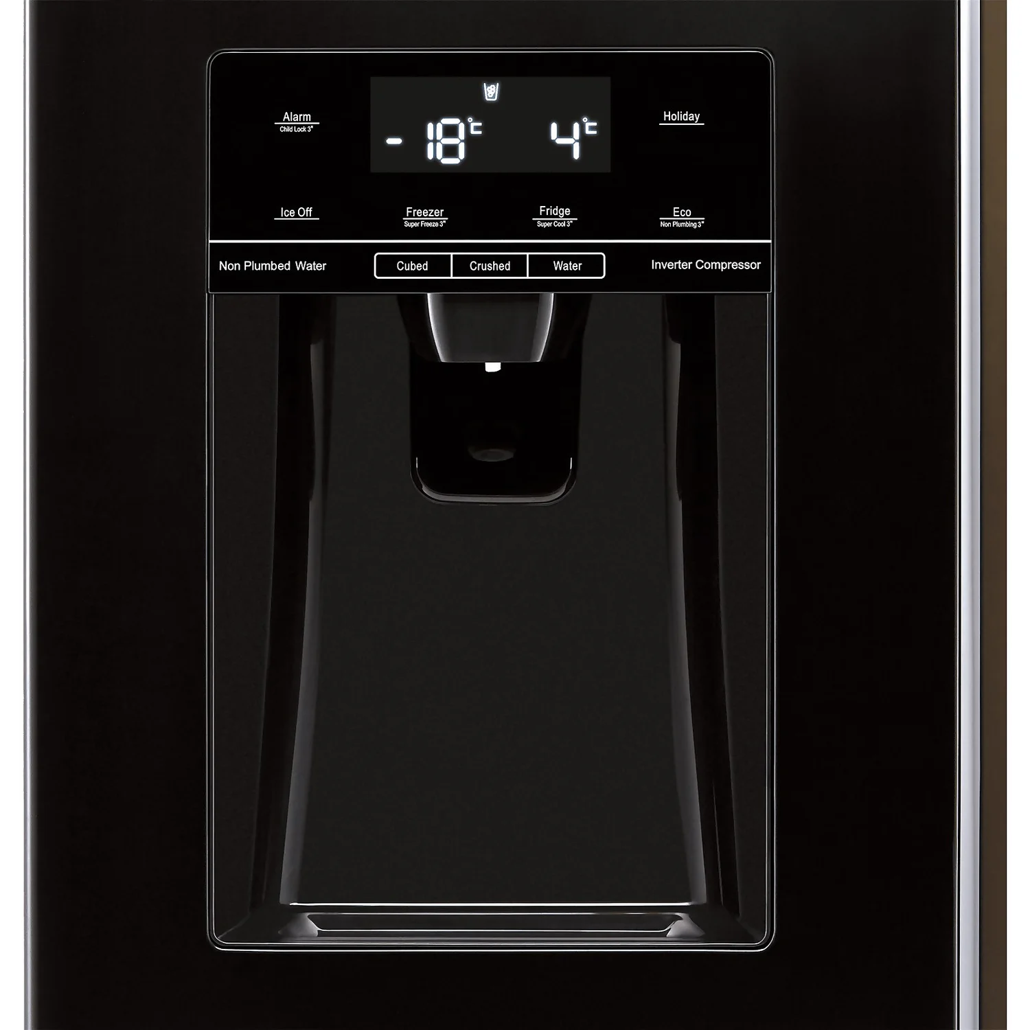 Hisense RS694N4BBF American Fridge Freezer - Black 3 Hisense RS694N4BBF American Fridge Freezer - Black - Image 3