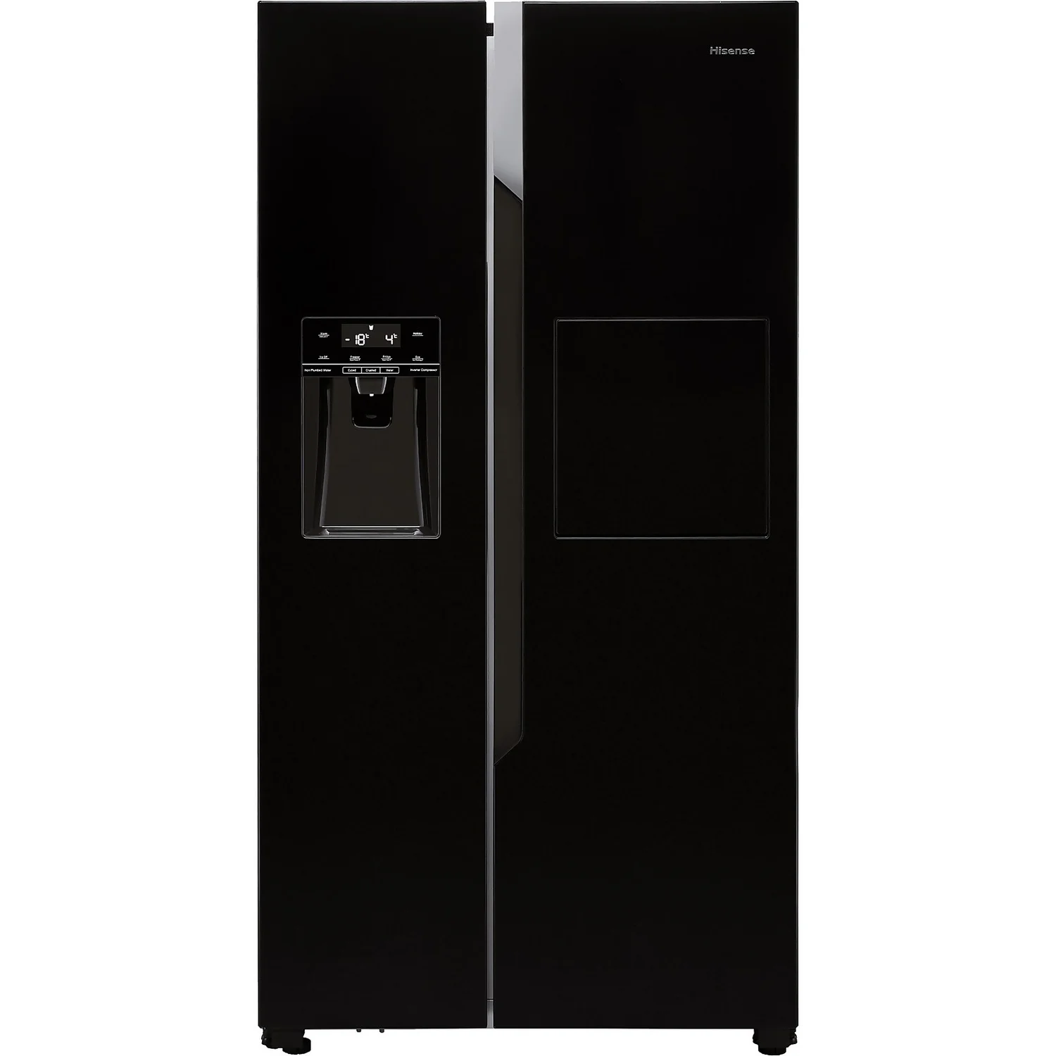 Hisense RS694N4BBF American Fridge Freezer - Black 1 Hisense RS694N4BBF American Fridge Freezer - Black