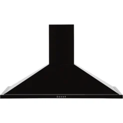 Leisure H102PK 100 Cm Chimney Cooker Hood - Black