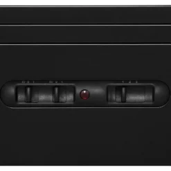 Rangemaster LEIHDC110BC 110 Cm Chimney Cooker Hood - BlackÂ  -Hoove Kitchen Shop 13482037 1904914609444897