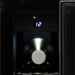 Baumatic BWC155SS/3 Built In Wine Cooler - Black -Hoove Kitchen Shop 13482040 1834914602450697
