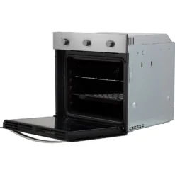 Baumatic BGPK600X Built In Electric Single Oven And Gas Hob Pack - Stainless Steel  -Hoove Kitchen Shop 13482045 1584914608885946