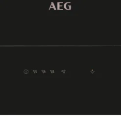 AEG DVB5560B 55 Cm Angled Chimney Cooker Hood - Black -Hoove Kitchen Shop 13700143 1864944141286140